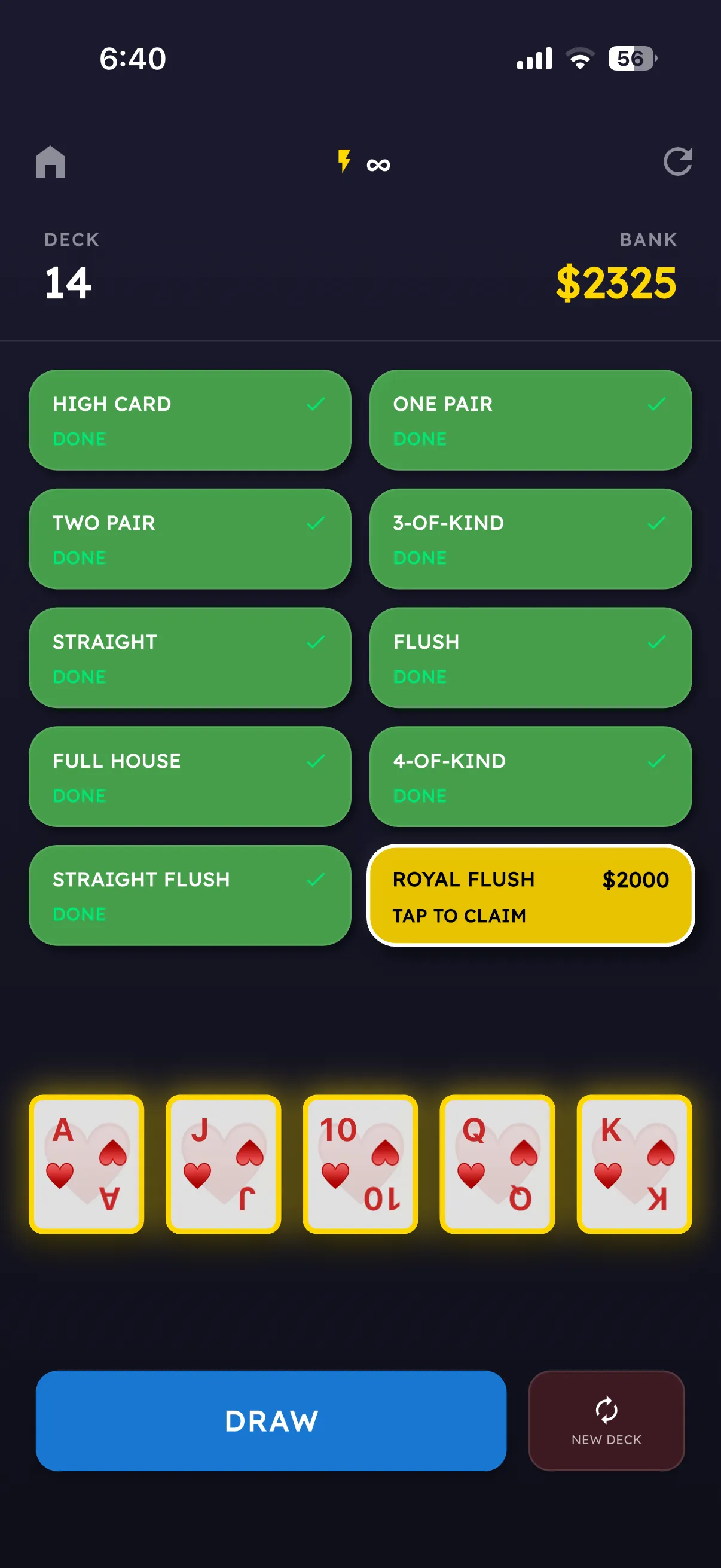 Poker Bounty screenshot 2 of 3